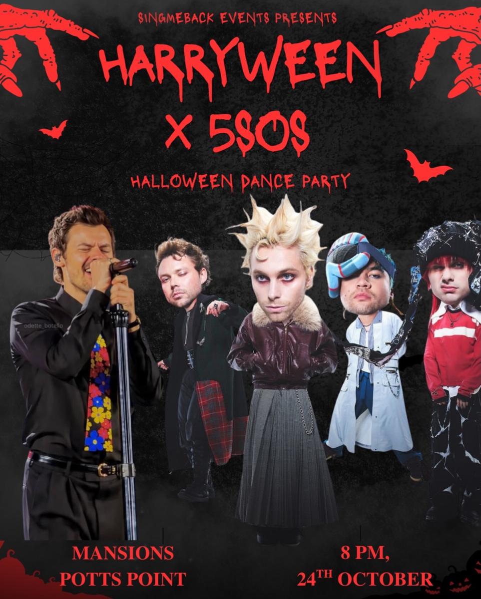 Harryween X 5SOS poster